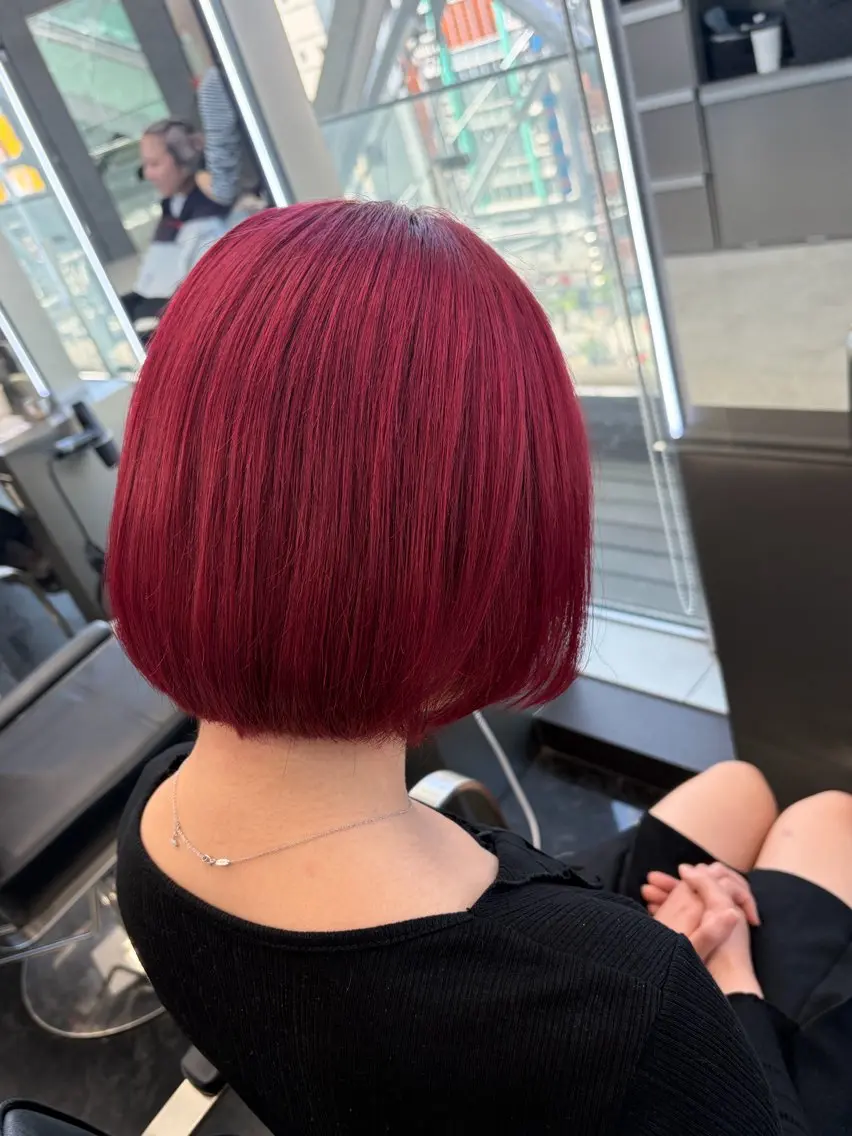 ショート ヘアカラー トリートメント ブリーチ/艶🌟 /カット/misaのヘアスタイル