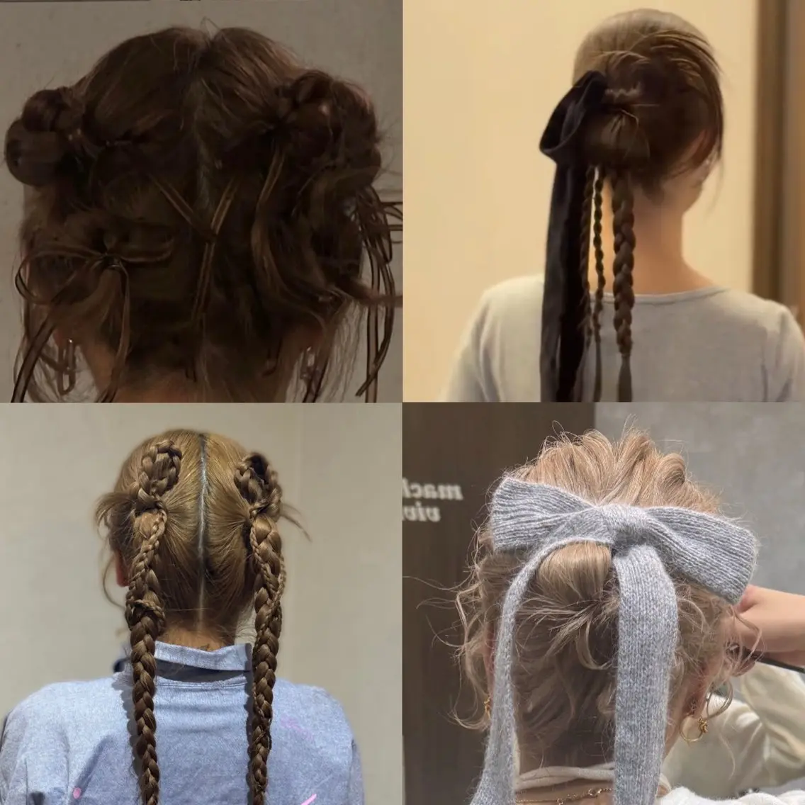 ヘアアレンジ + 保湿トリートメント𓂃🥂の写真