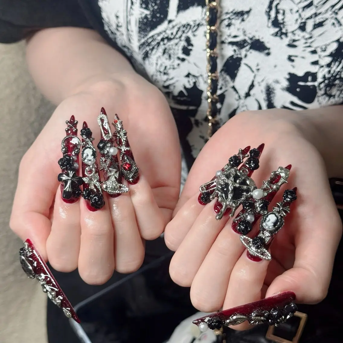ネイル フットネイル フレンチネイル グラデーション 韓国ネイル ロングネイル ハンドネイル Hani Nail Salonのネイルデザイン