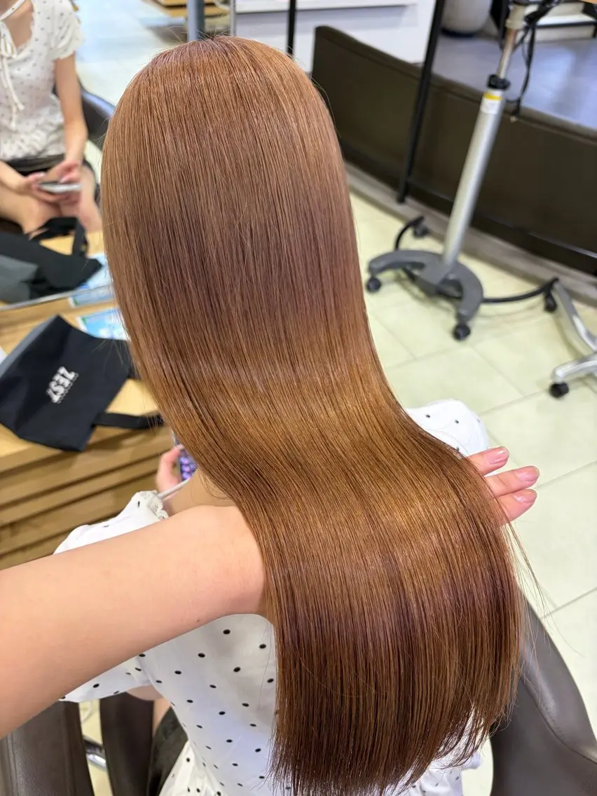 ミディアム 🖤KANON🖤 🫧透明感カラー🫧のヘアスタイル