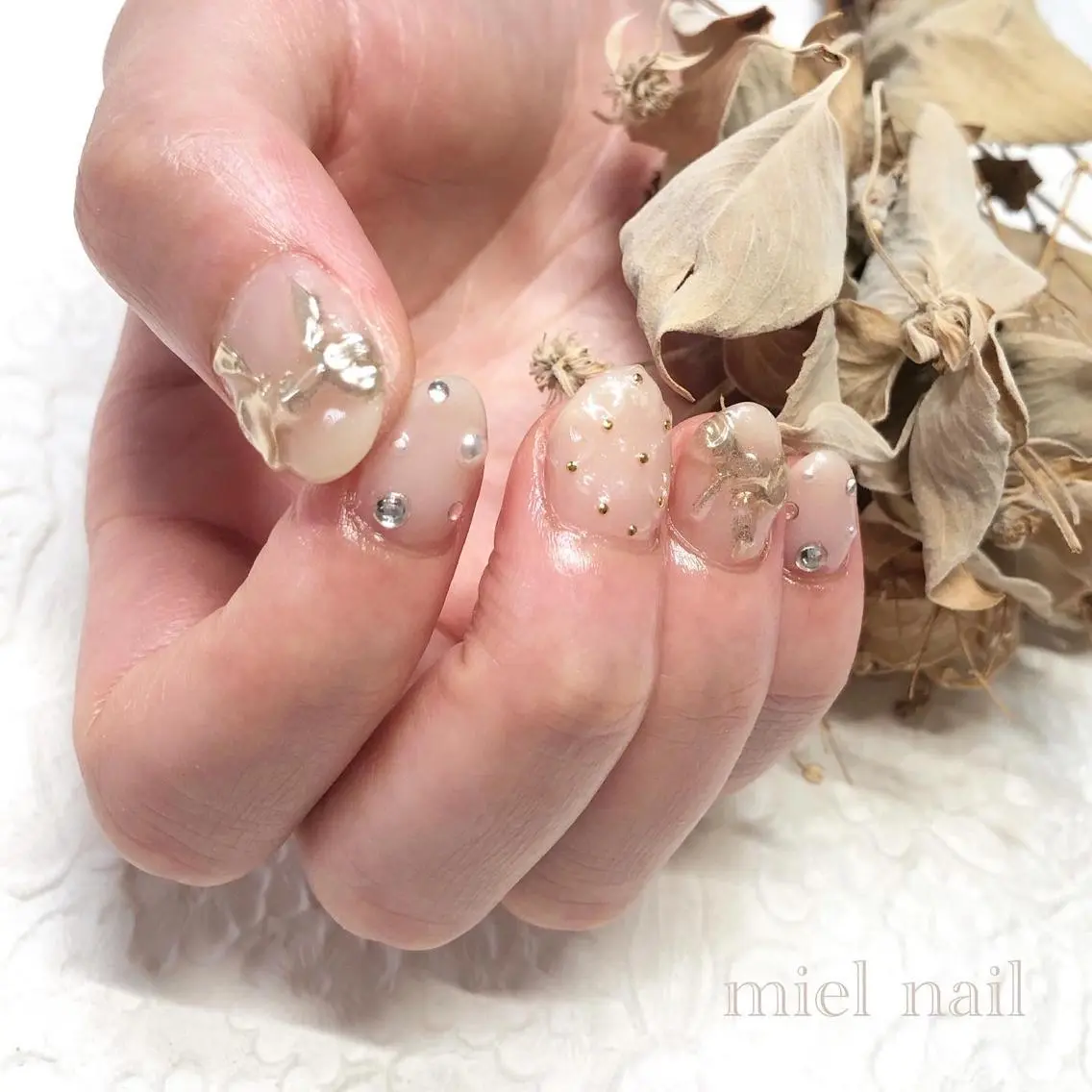 ネイル ハンドネイル miel nailのネイルデザイン