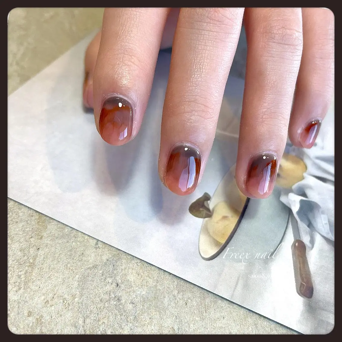 ネイル ニュアンスネイル ハンドネイル ハンドケア freex nail /ニュアンス/個性派のネイルデザイン
