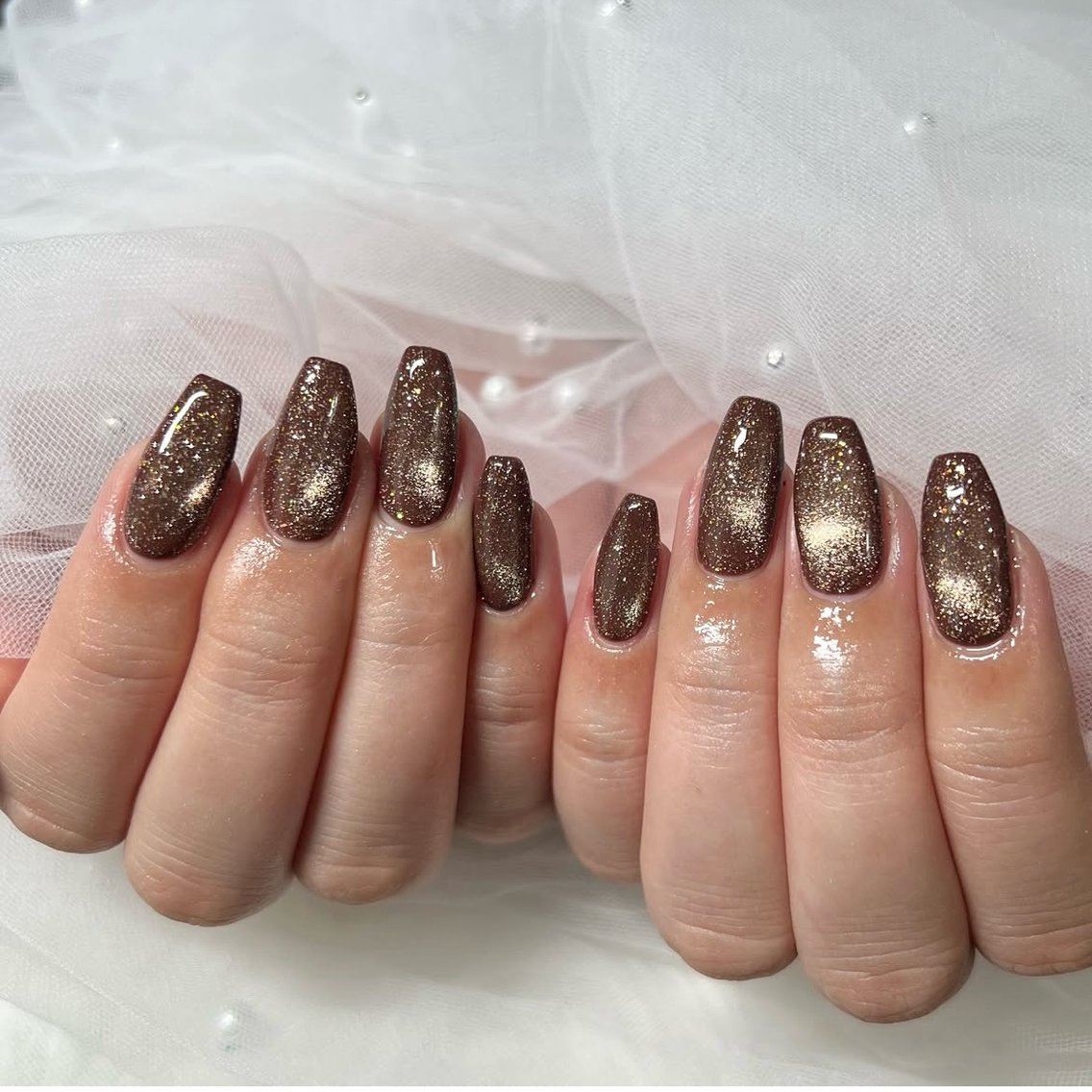 ネイル マグネットネイル ハンドネイル byul nails ビョルネイルのネイルデザイン