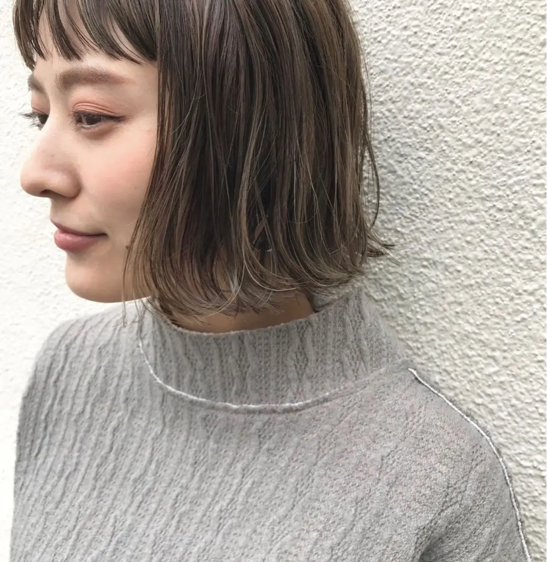 ショート ハイライト 小顔矯正/レイヤー 透明感カラー✨生真のヘアスタイル