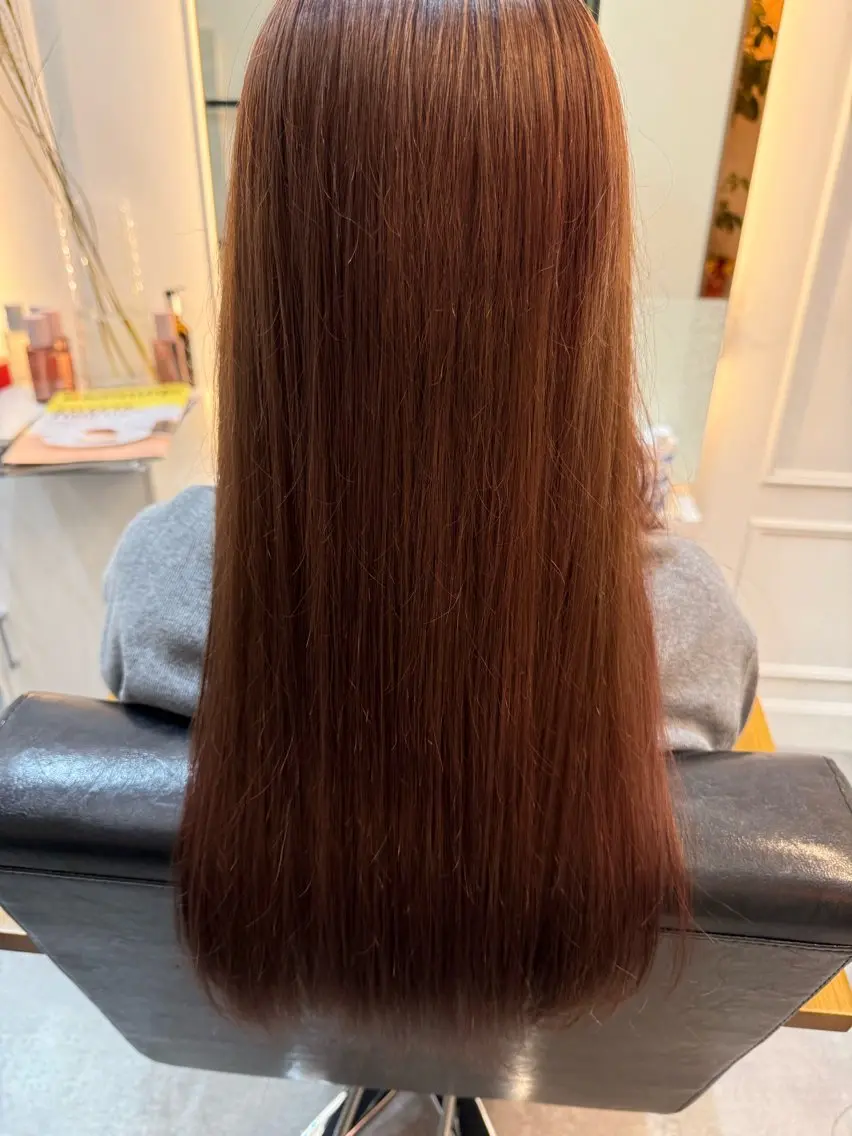 ロング カラー カット ヘアカラー トリートメント Queens Yukikoのヘアスタイル