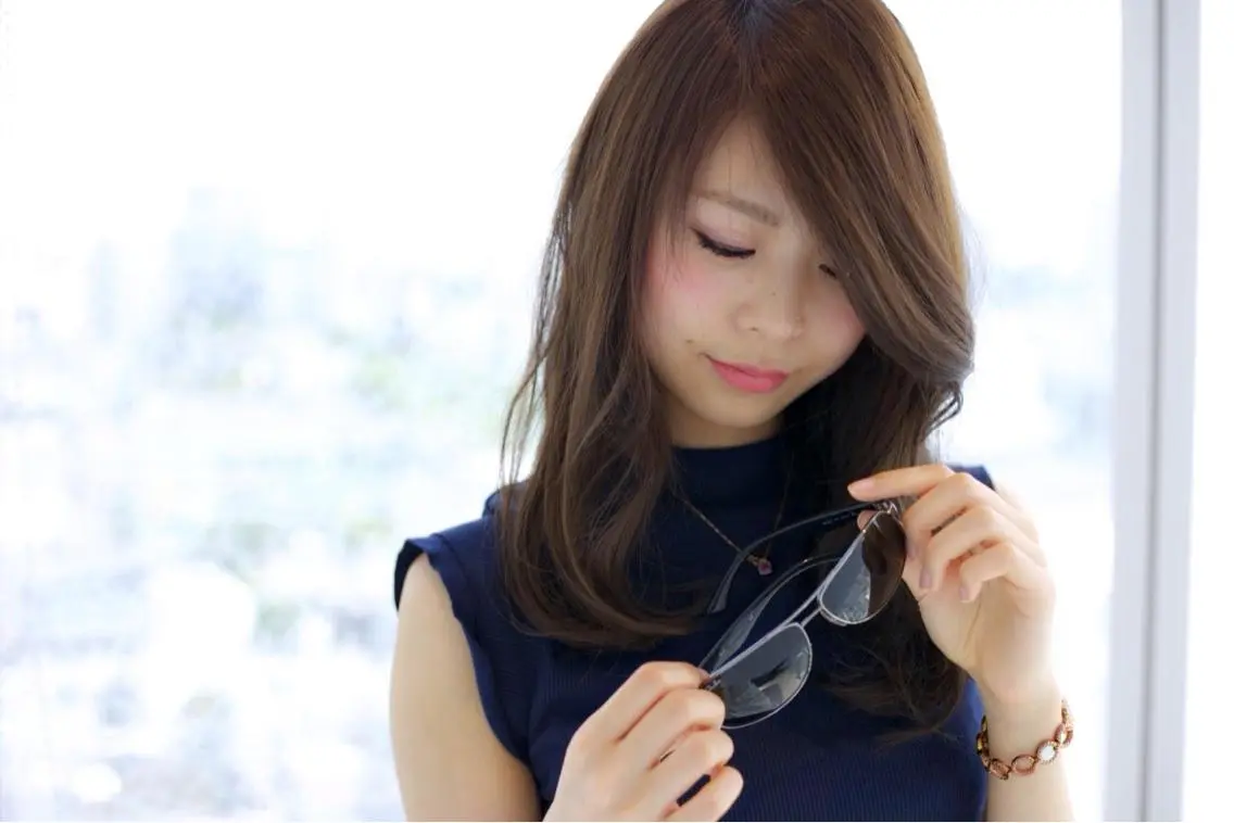 ミディアム セミロング Re:ta Hair 飯田淳平のヘアスタイル