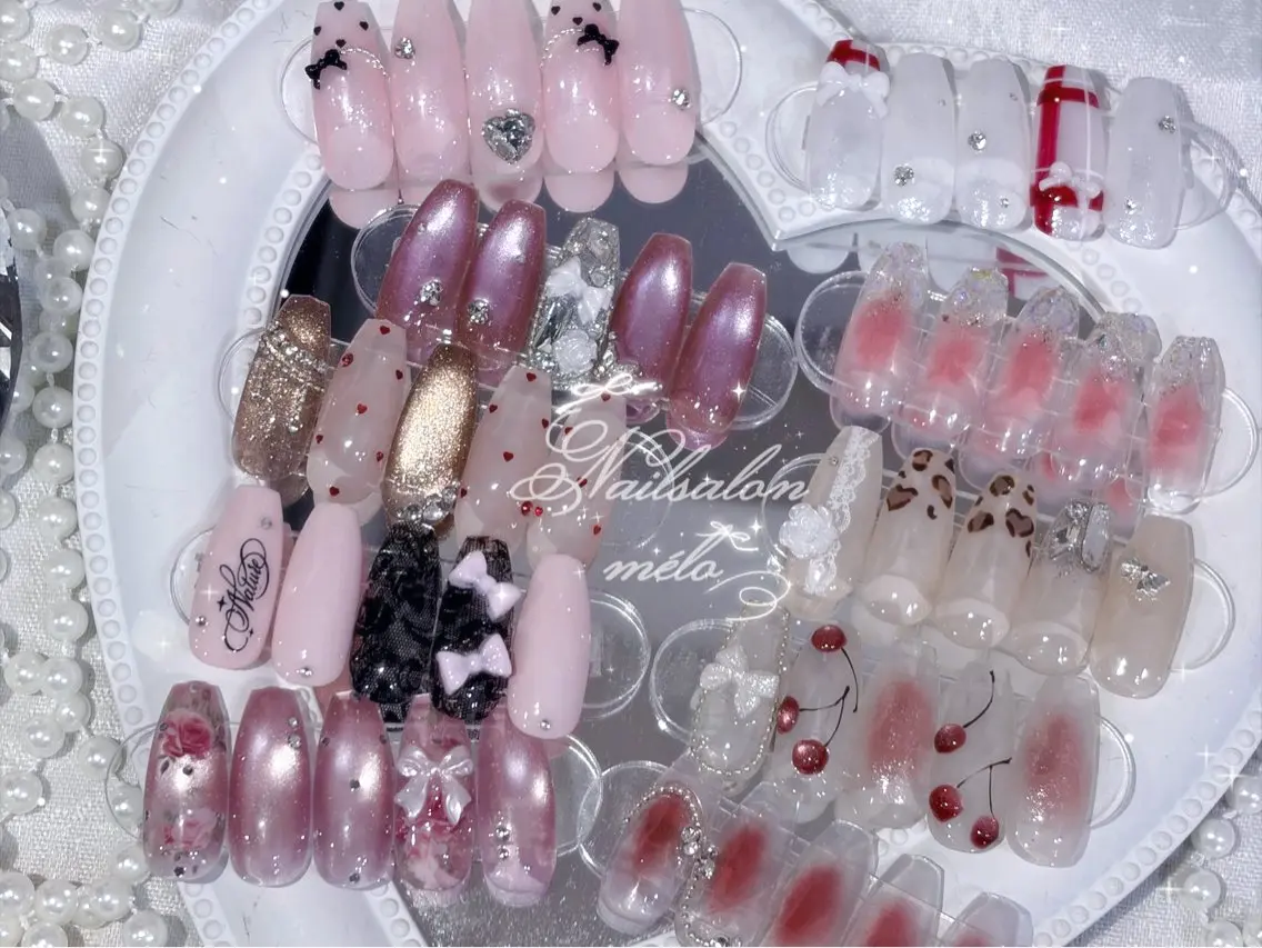 ネイル ハンドネイル Nailsalon mélo ももか🩷のネイルデザイン