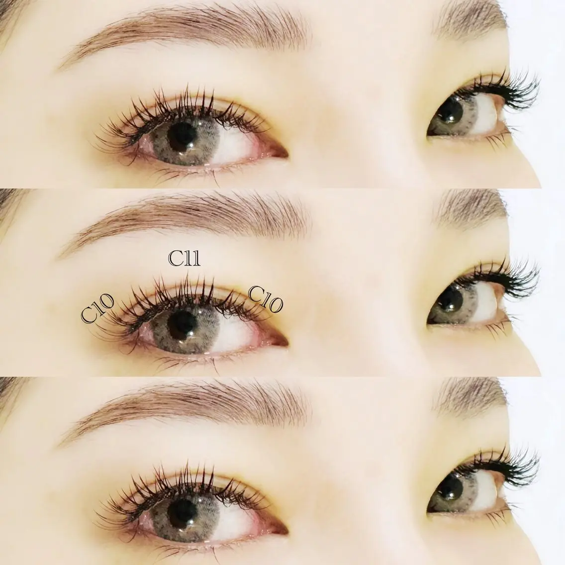 マツエク・マツパ FEEl eyelashのマツエク・マツパデザイン