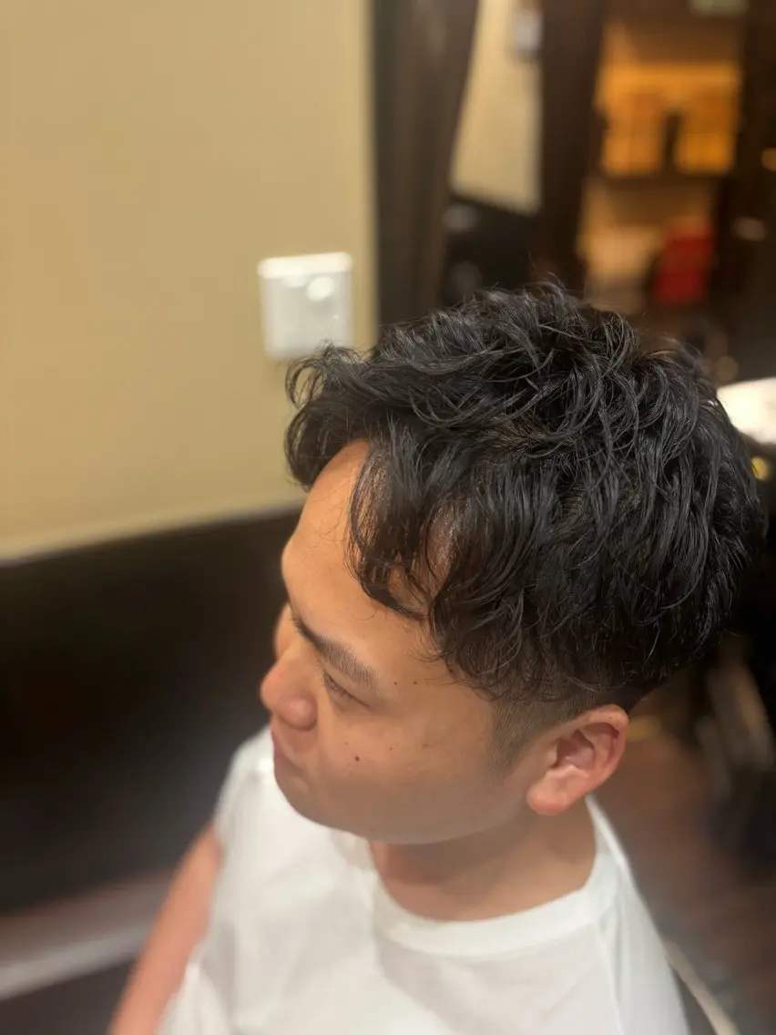 パーマ メンズ メンズパーマ ⠀ まりんのヘアスタイル