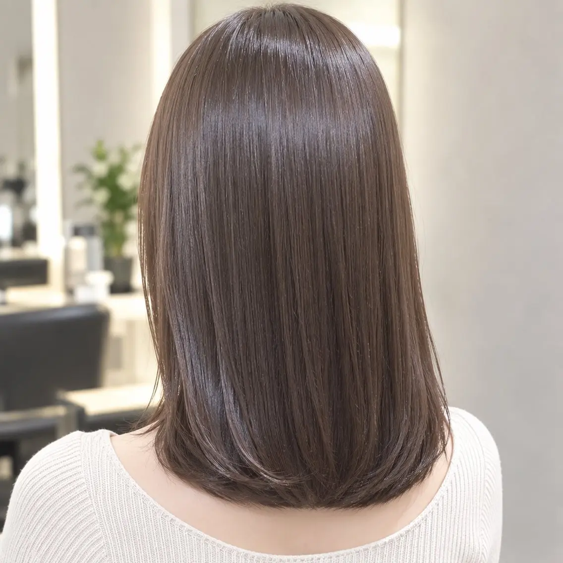 ミディアム Ling K 橋口のヘアスタイル