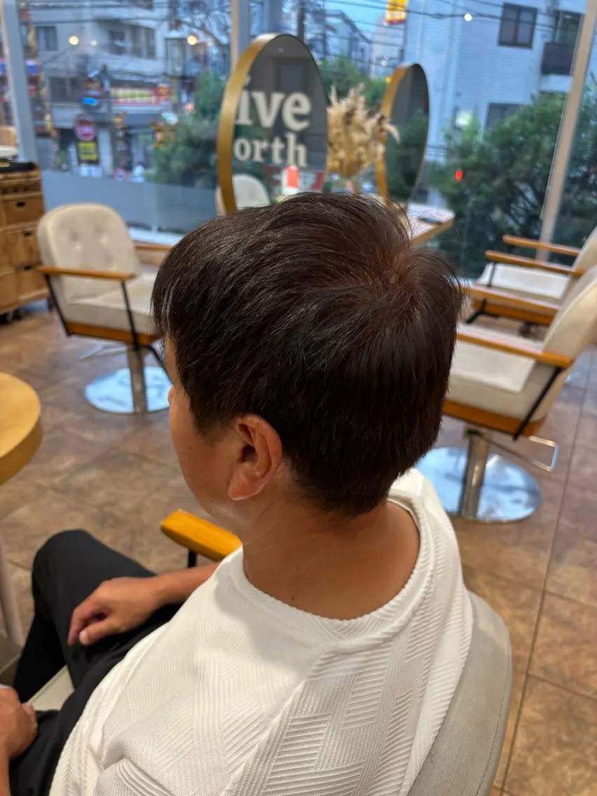 メンズ ヘアカラー 渡邉 楼菜のヘアスタイル