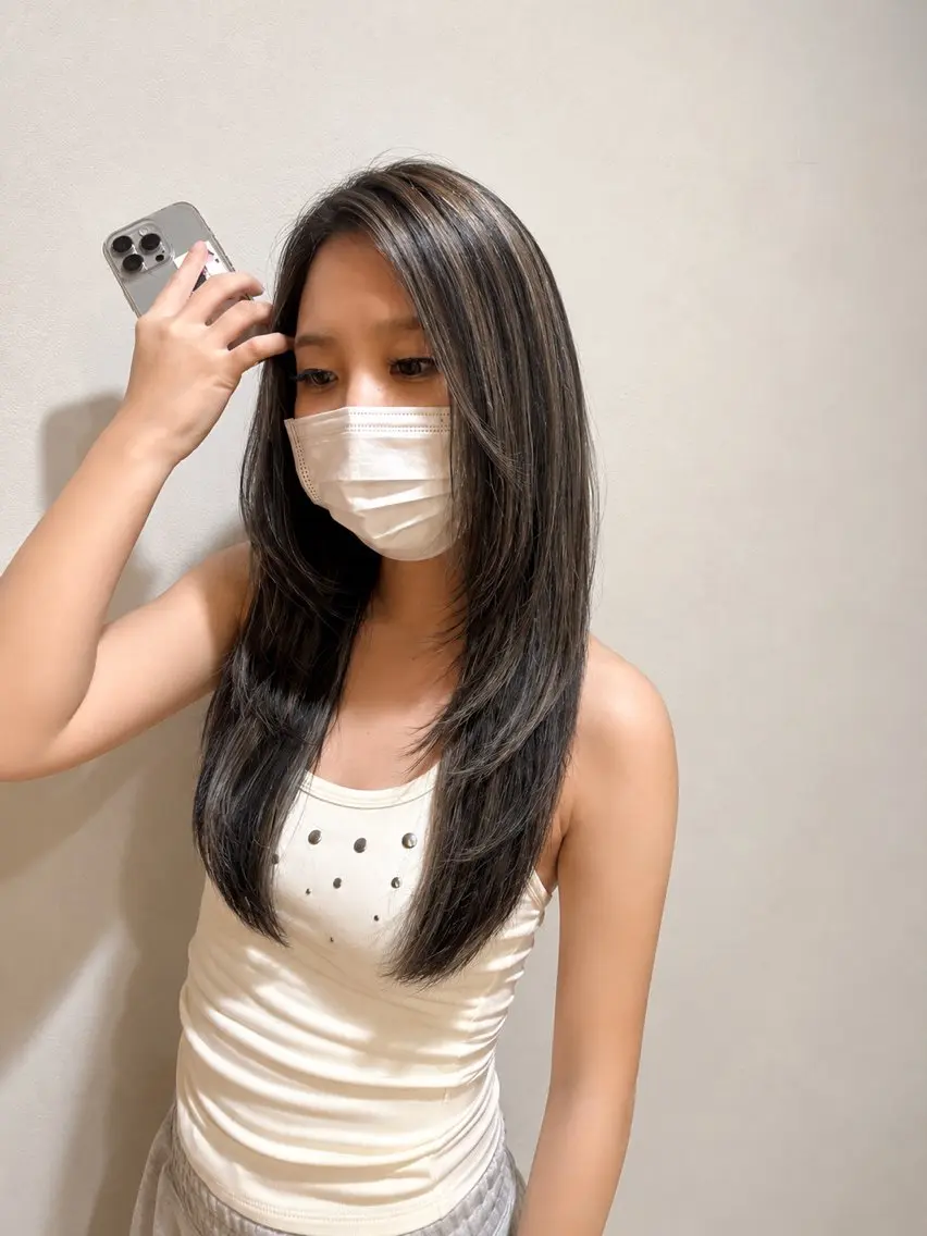 セミロング あいな✮*ショ ート/レイヤーカットのヘアスタイル