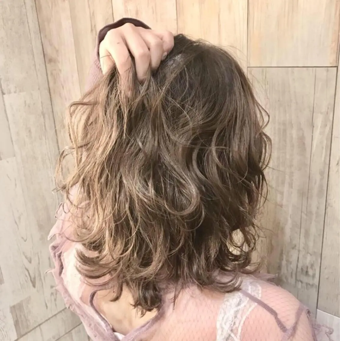 ミディアム カラー特化 横川　翔希のヘアスタイル