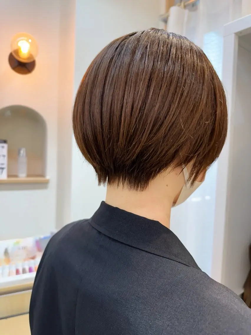ショート ボブ/店長 前川友哉/柏駅3分のヘアスタイル