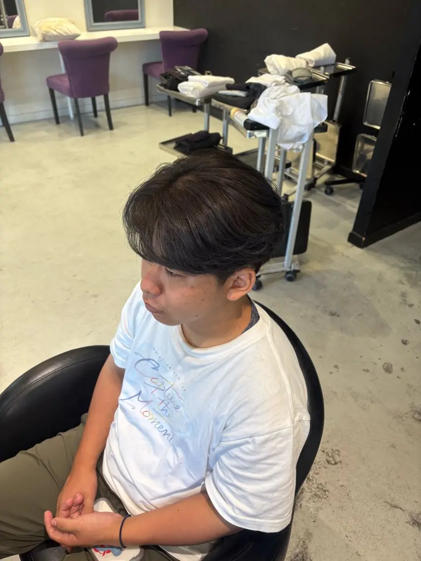 カラー メンズ カット ヘアカラー 井上 慈温のヘアスタイル
