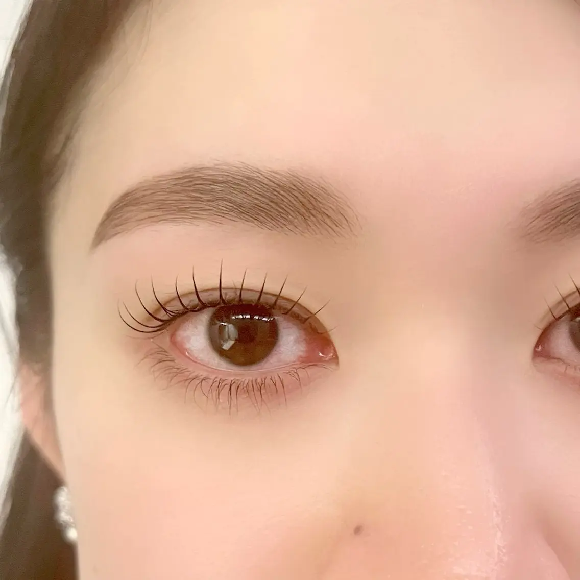 マツエク・マツパ 一重×まつ毛パーマ 井上 奈津実のマツエク・マツパデザイン