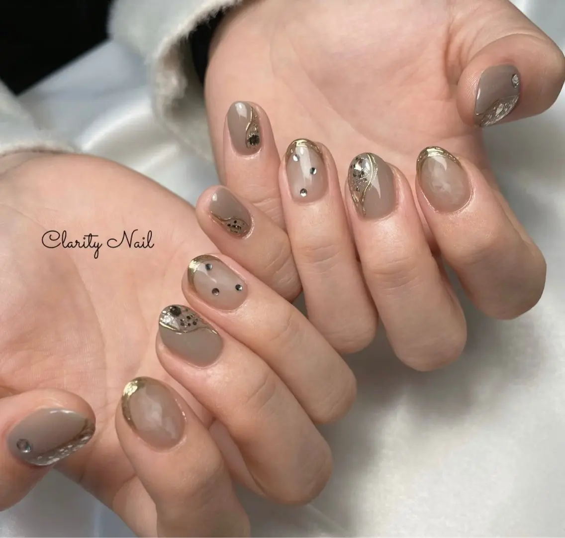 ネイル アートネイル 持ち込み ハンドネイル Clarity Nailのネイルデザイン