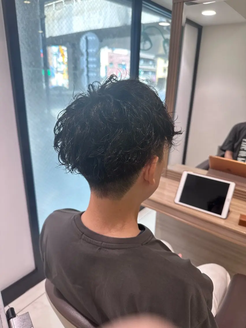 パーマ メンズ ヘアセット/メンズ パーマChihoのヘアスタイル