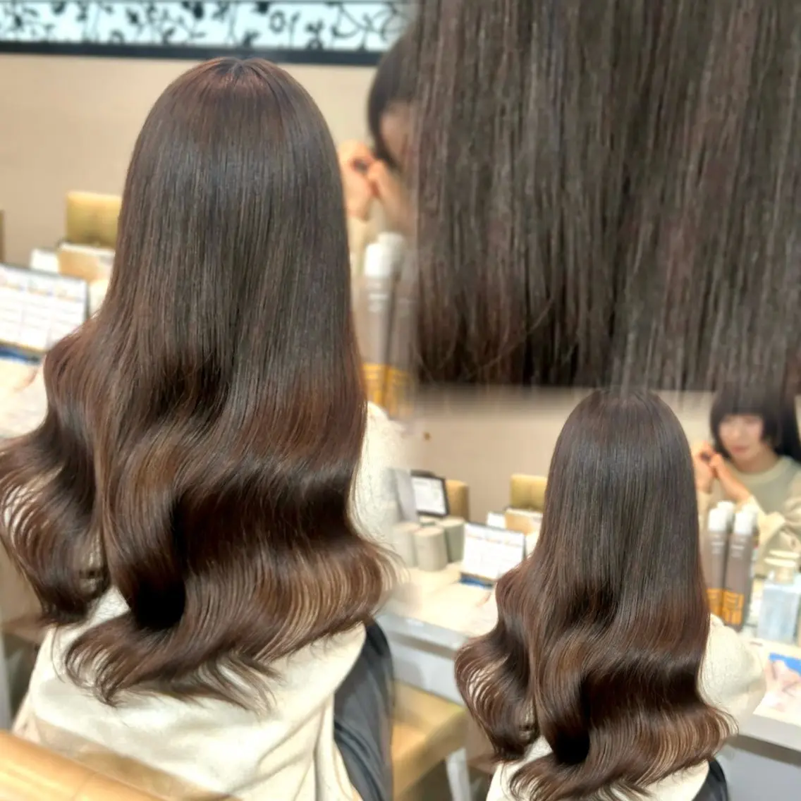 カラー ヘアカラー 💖韓国カラー エクステmikotoのヘアスタイル