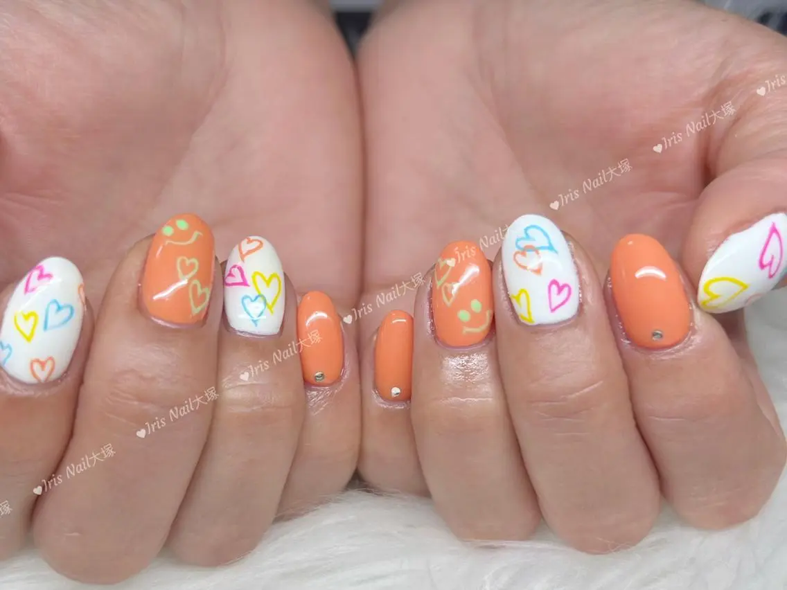 ネイル ハンドネイル ハンドケア 🍒IRIS Nail🌸のネイルデザイン