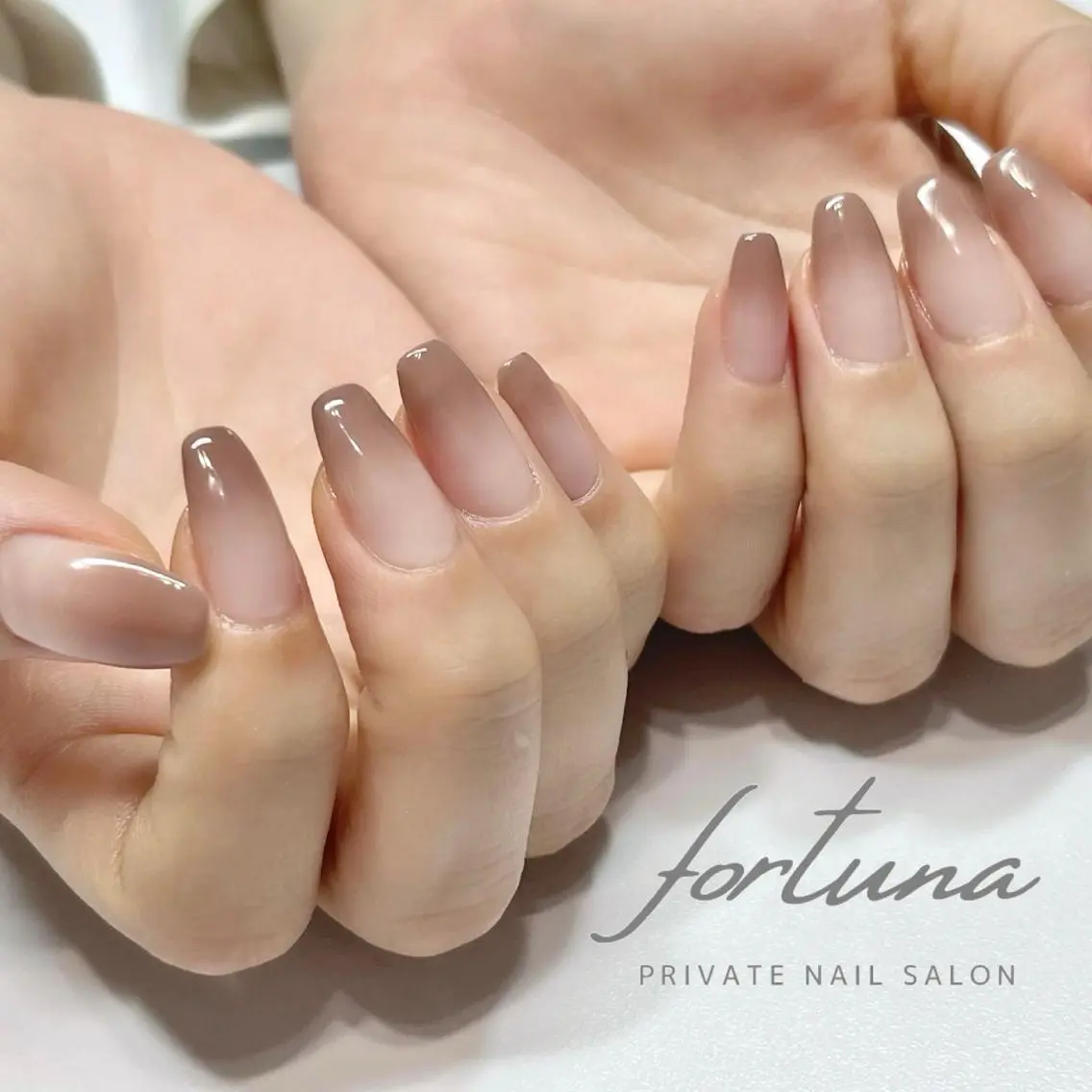 ネイル グラデーション fortuna 武藤裕美のネイルデザイン