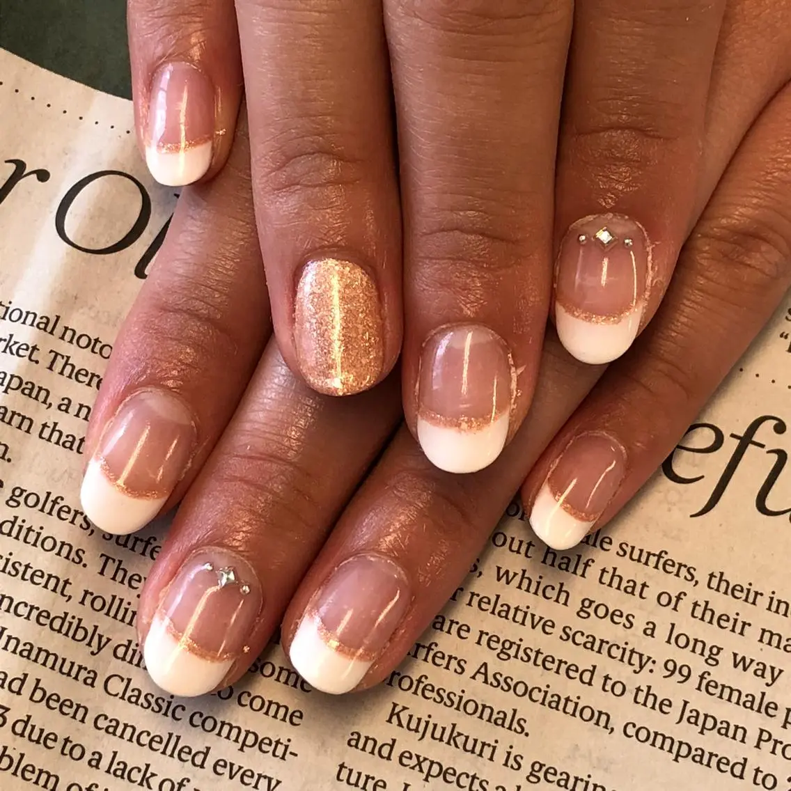 ネイル アートネイル フレンチネイル KIREIE NAILSのネイルデザイン