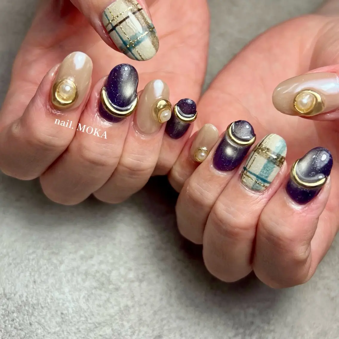 ネイル ハンドネイル nail. MOKAのネイルデザイン
