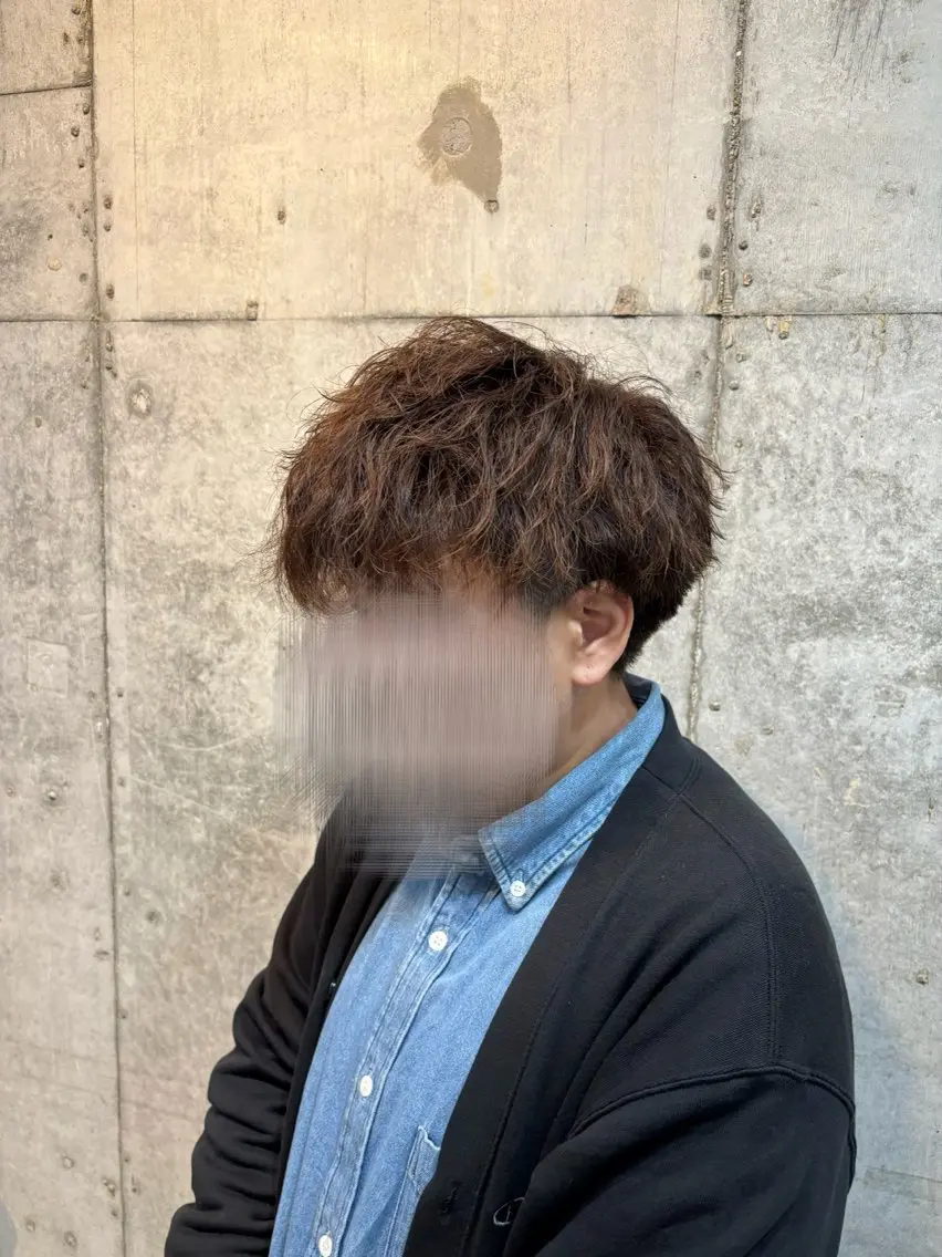 ショート パーマ 吉田 光希のヘアスタイル