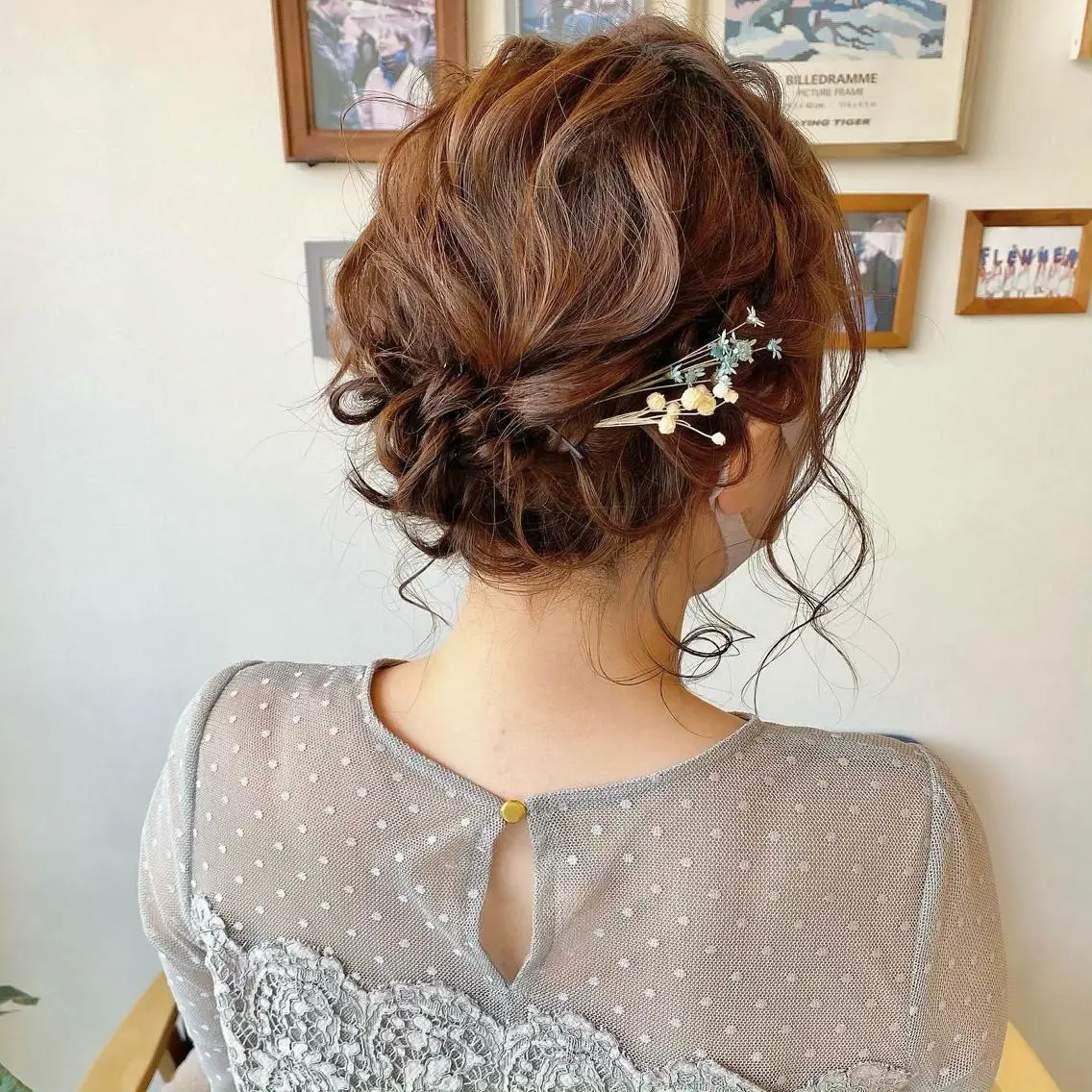 ヘアアレンジ ilo レイナのヘアスタイル