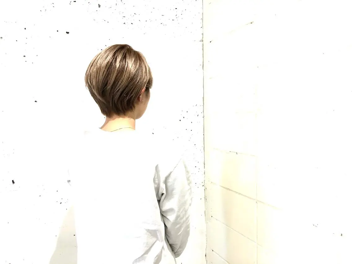 ショート カラー オーナースタイリスト 佐藤のヘアスタイル