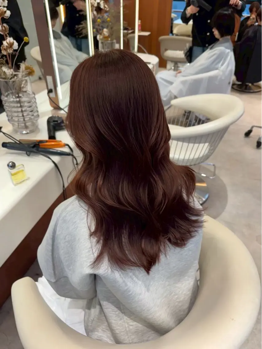 「5月限定⭐️」カラー×トリートメントの写真