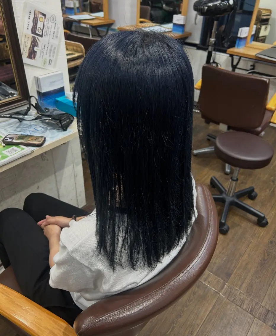 セミロング 🩵U-topia 🩵高田 青空🩵のヘアスタイル