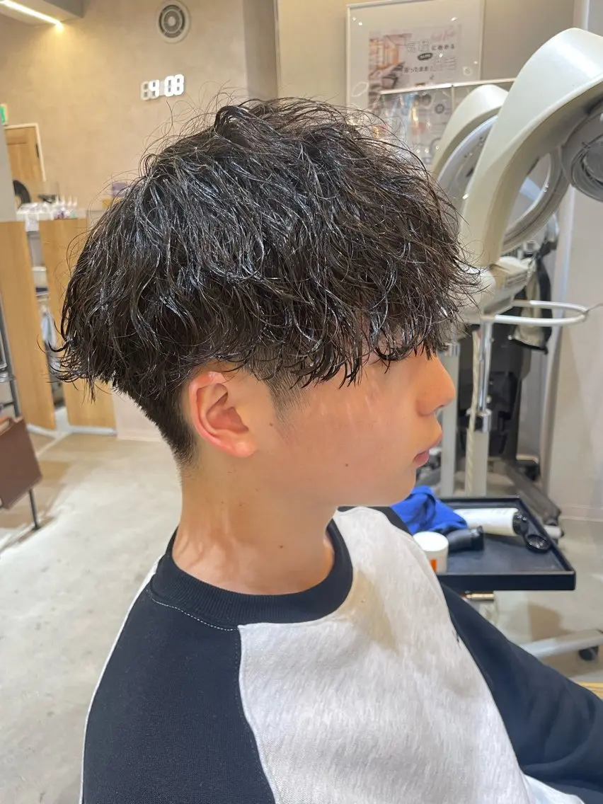 ミディアム ミディアムパーマ カット パーマ ♦️モテ髪創作者 SUGA♦️のヘアスタイル