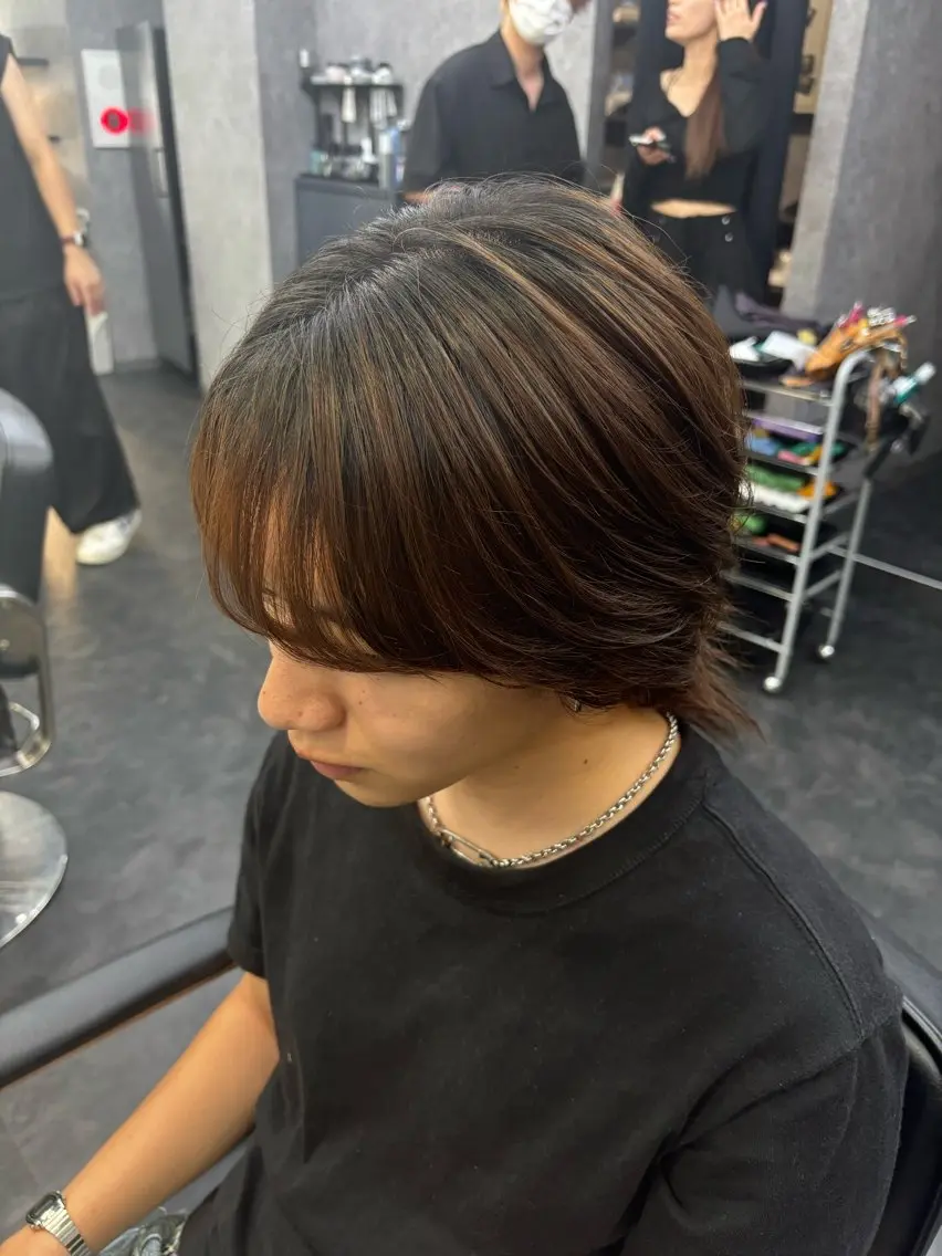 メンズ カット 🔥メンズパーマ特化 高橋晴🔥のヘアスタイル