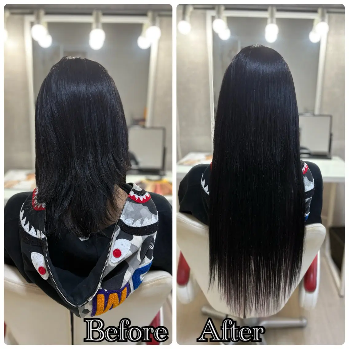 ロング エクステ 🫧ドレスアップ 南草津店🫧のヘアスタイル