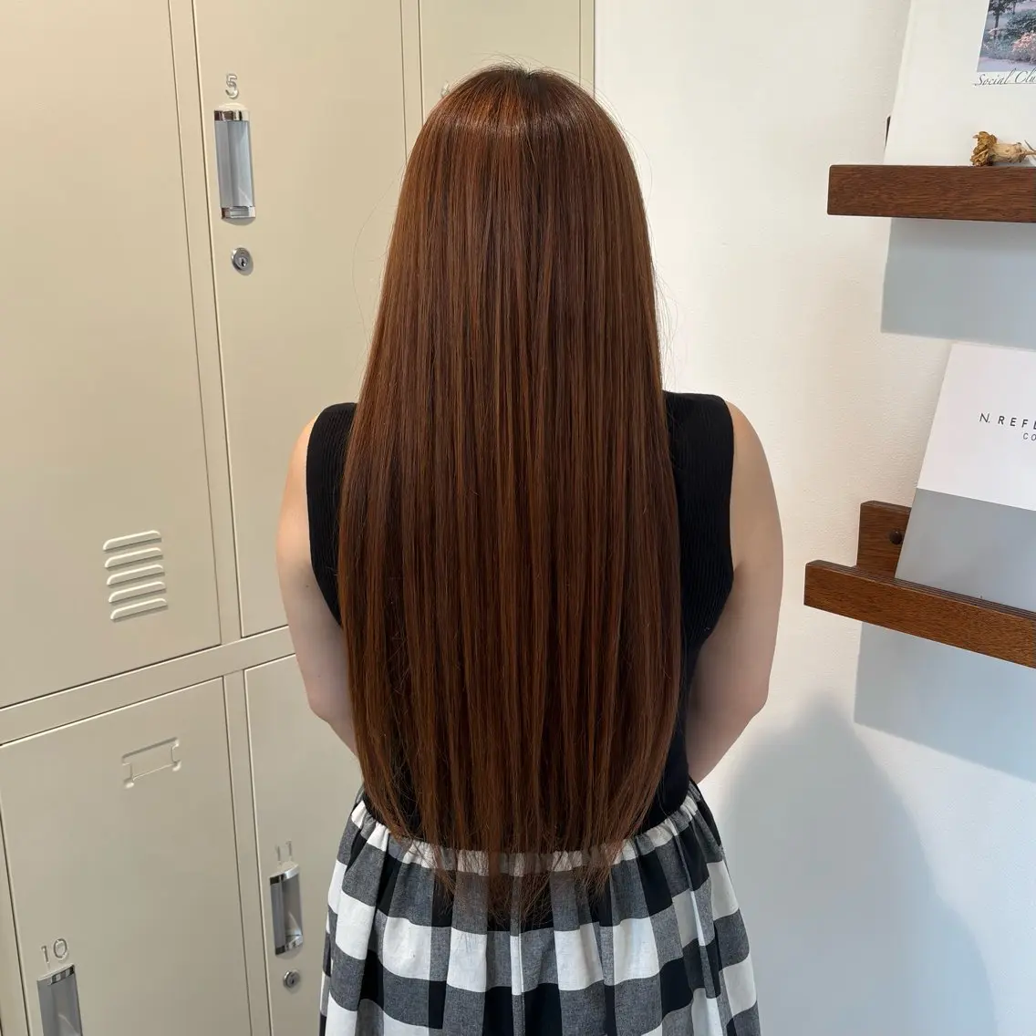 ロング カット 藤波 愛佳のヘアスタイル