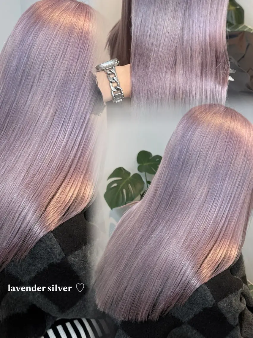 ロング カラー ヘアアレンジ カット ヘアカラー トリートメント 💎ハイトーン/ 艶カラー💎souのヘアスタイル