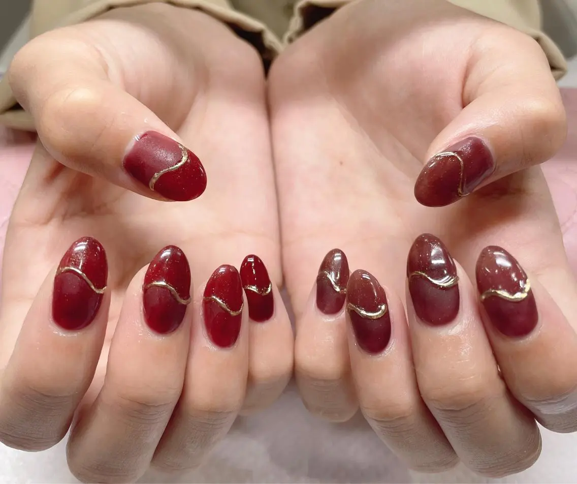 ネイル マットネイル ミラーネイル コウ カnail💅のネイルデザイン