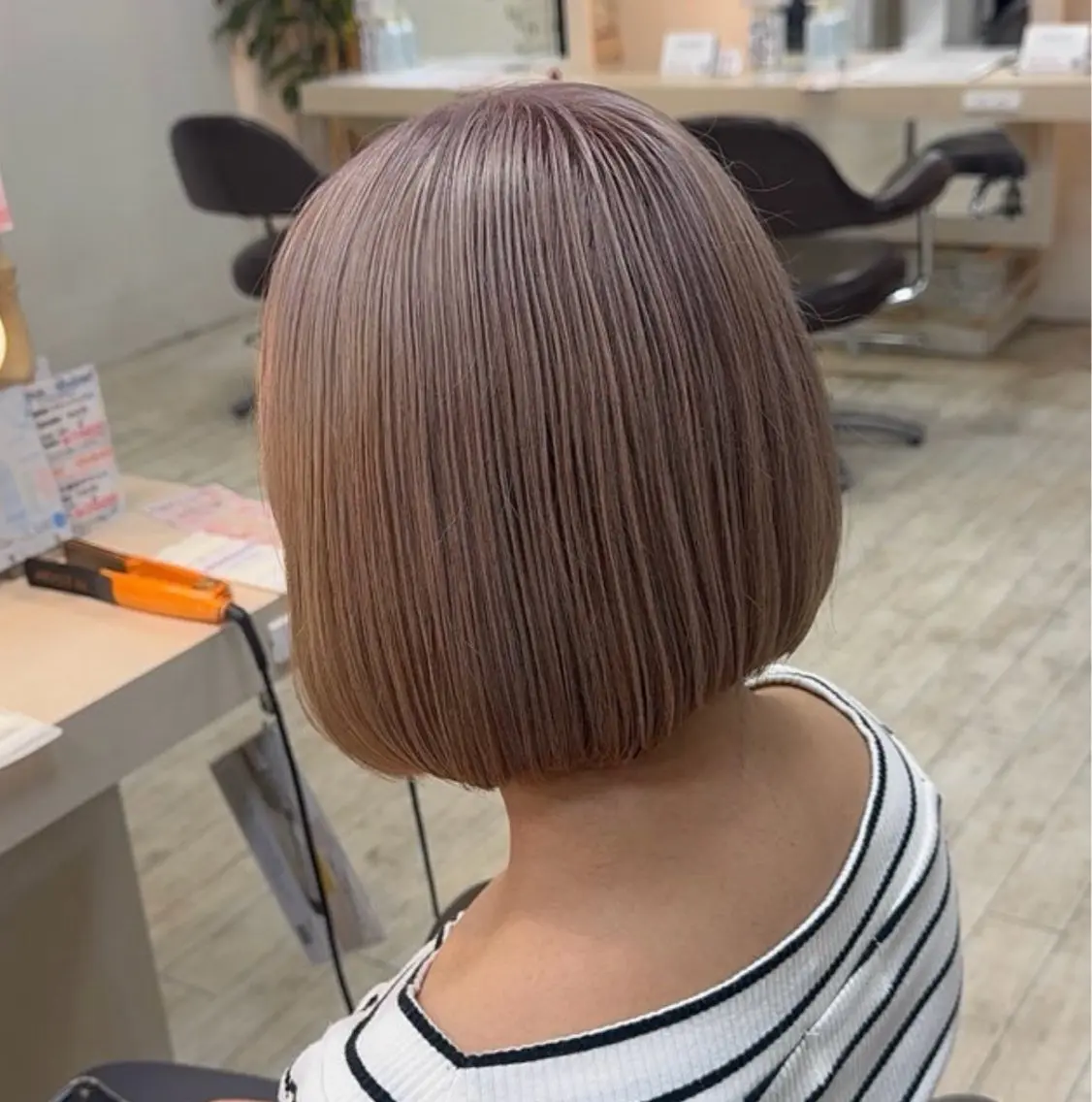 ミディアム ヘアカラー yokota michiのヘアスタイル