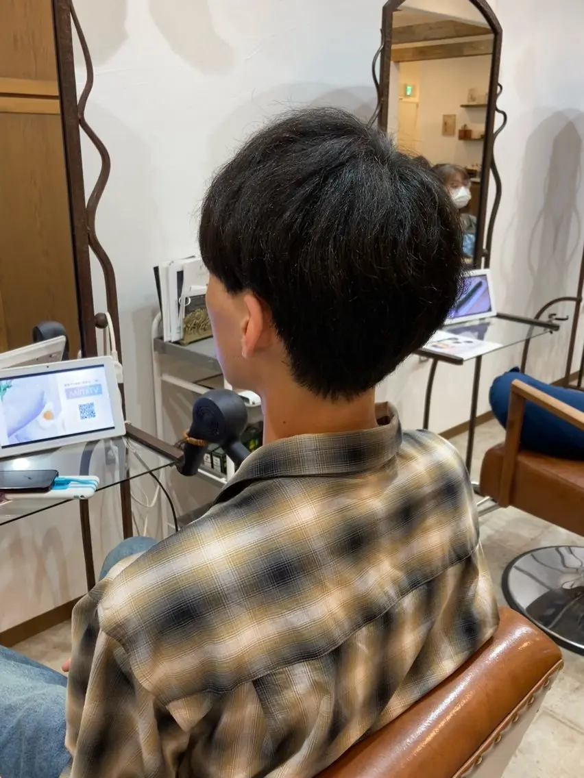 ショート メンズ カット特化型 美容師/栗本のヘアスタイル