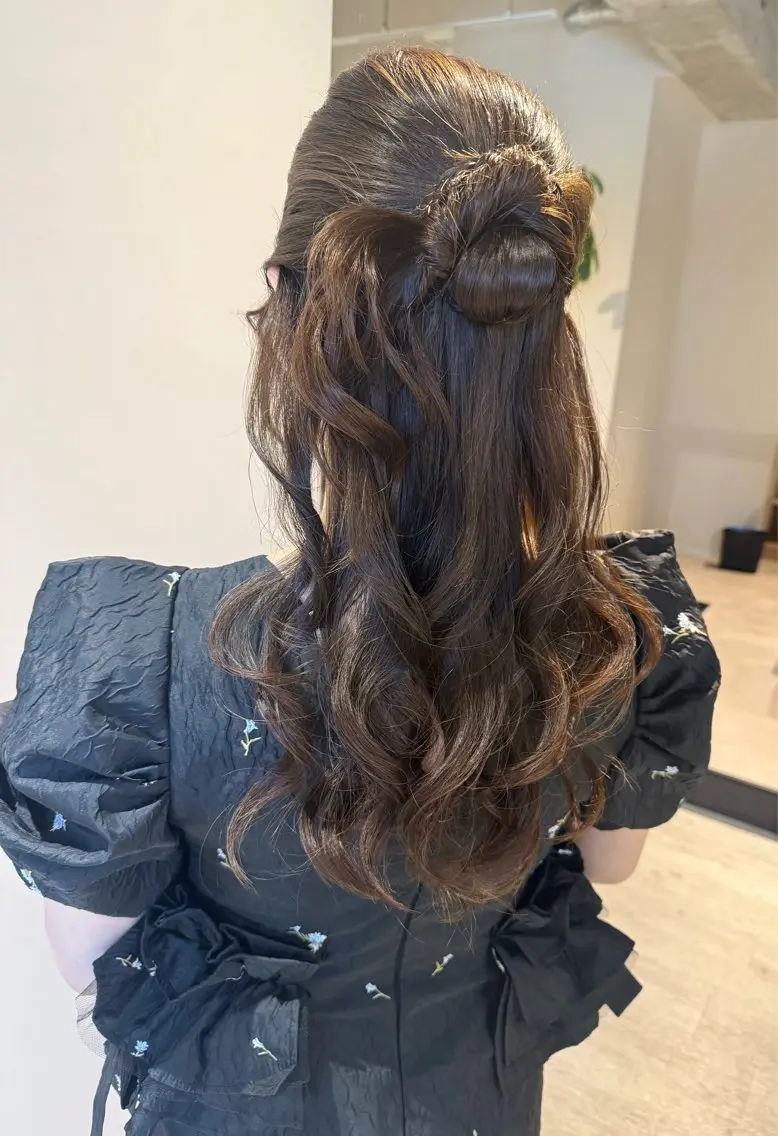 ロング ヘアセット Connect Rumiのヘアスタイル