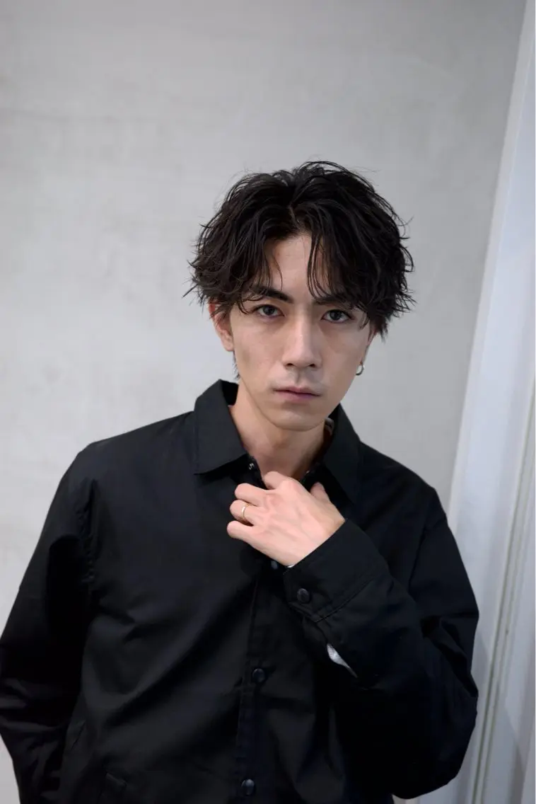 パーマ メンズ fifth 安次富　泰雅のヘアスタイル