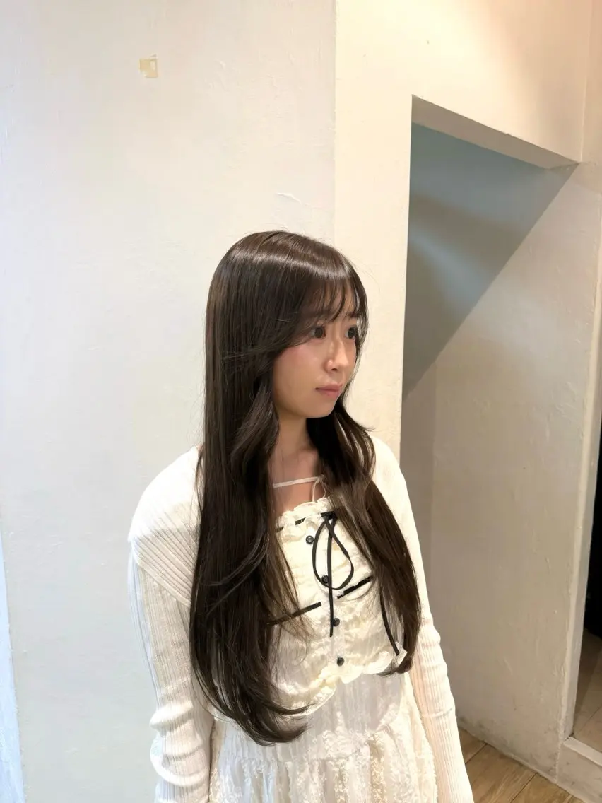 ロング カラー Meguro/ レイヤーカット⭐️のヘアスタイル