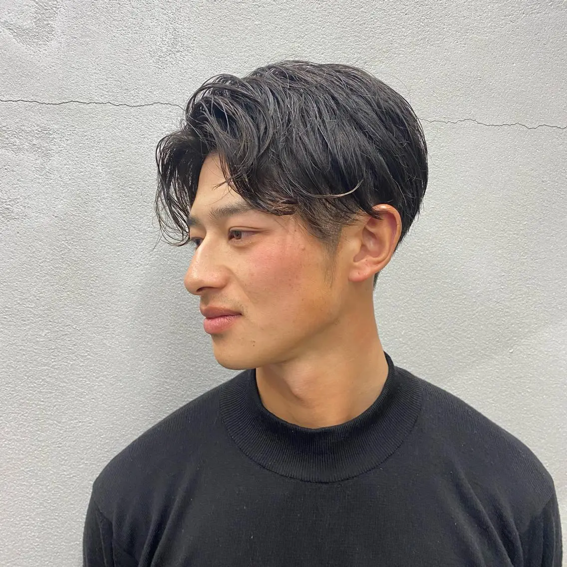 パーマ メンズ メンズパーマ N/デザインカラー 🌿ナギのヘアスタイル