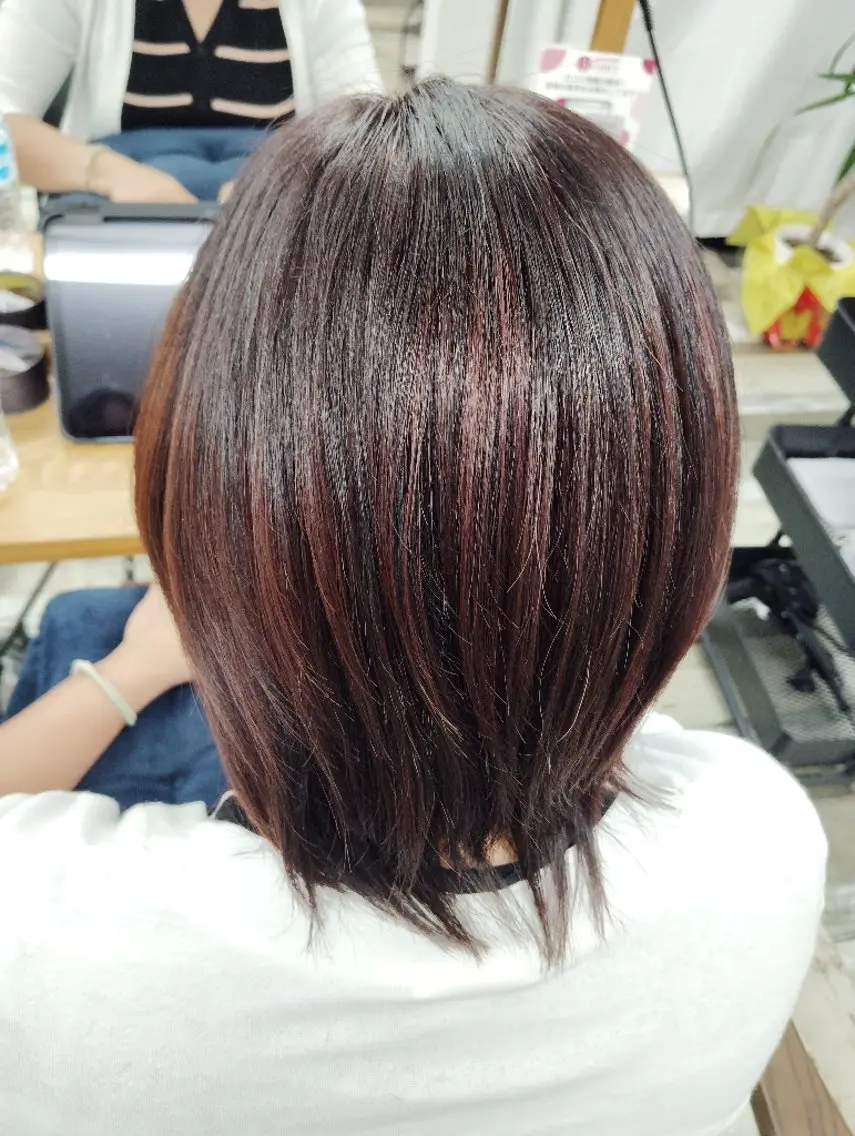 【スペシャルトリートメント🌛+似合わせカット✂️】カスタマイズトリートメントと似合わせカット🫧の写真