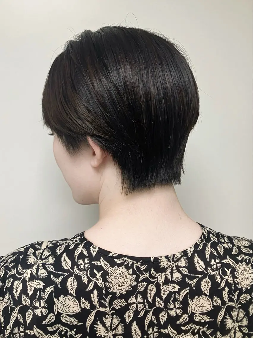 ショート ショートボブ ボブ レイヤーカット 似合わせカット ショートヘア fumikaブリーチ /デザインのヘアスタイル