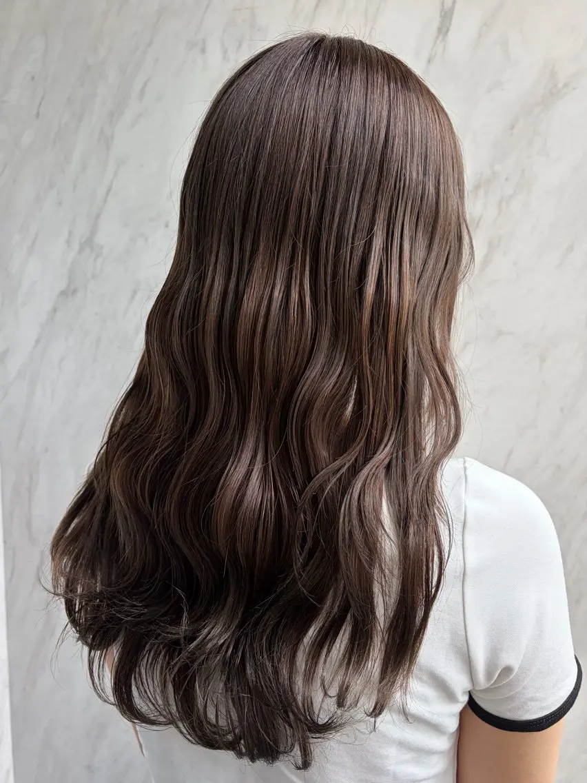 ロング ヘアカラー 🫧透明感カラーピ ンクカラー🫧maiのヘアスタイル