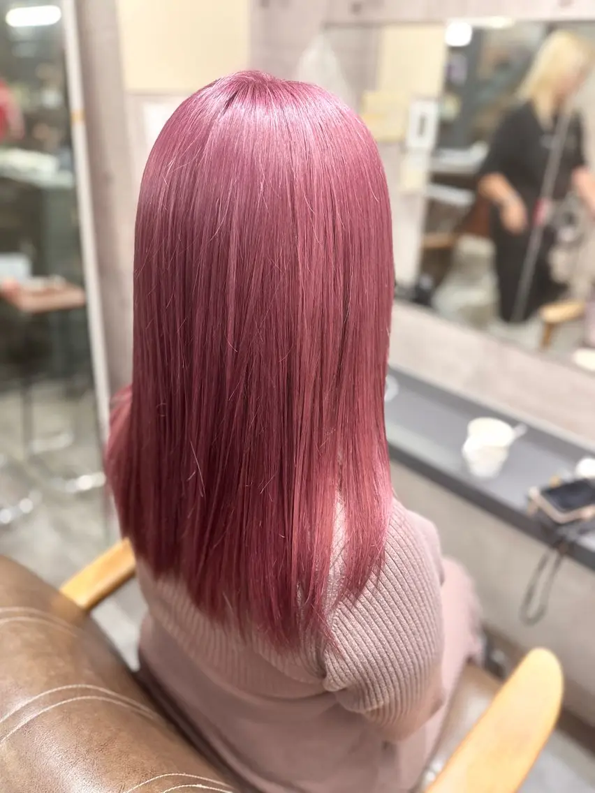 セミロング 剣太郎カットモデル 10㎝カット募集中のヘアスタイル