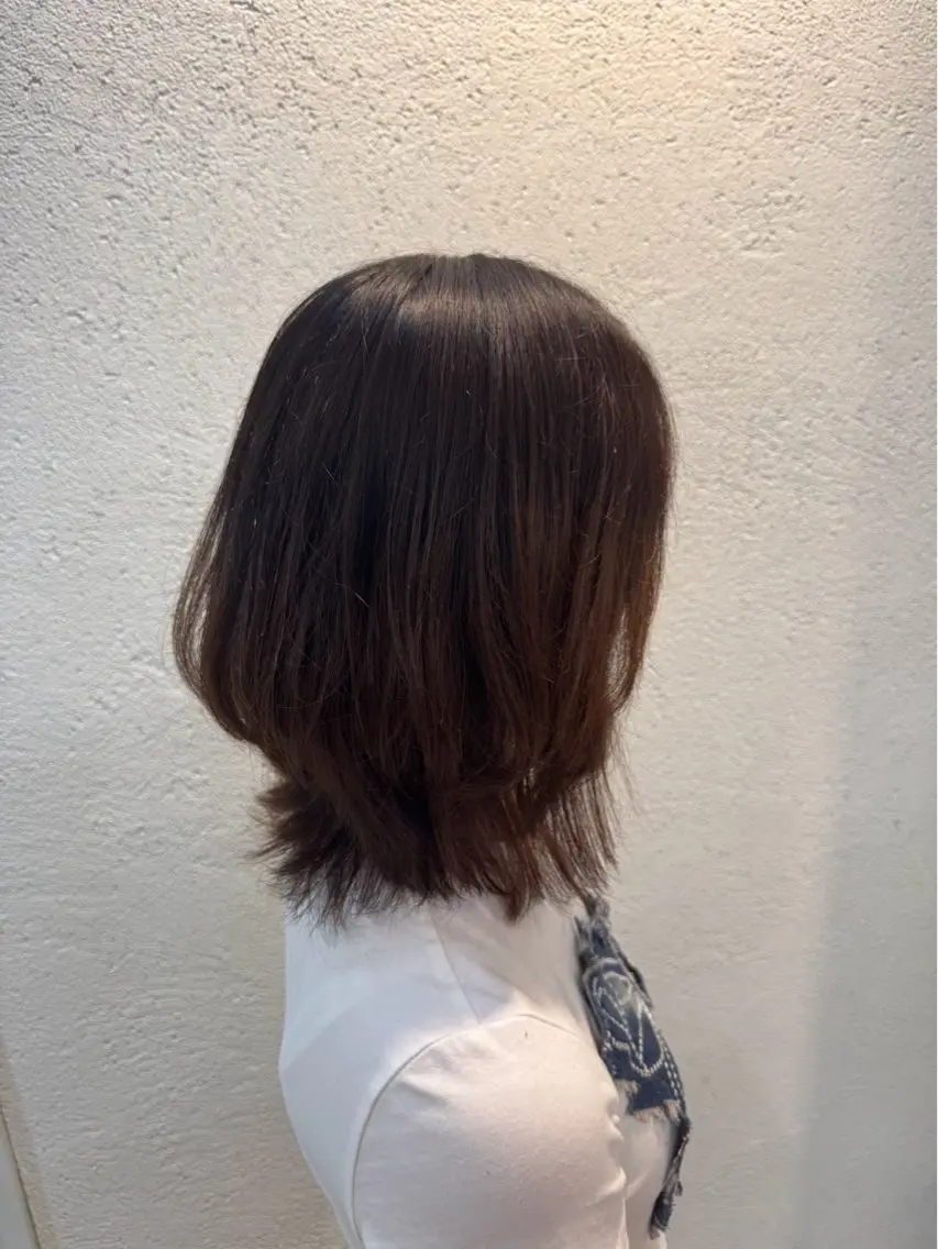 ミディアム 永尾 幸太郎のヘアスタイル