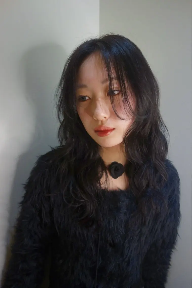 セミロング HEIMER ミカド　サトル△のヘアスタイル